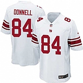 Nike Men & Women & Youth Giants #84 Larry Donnell White Team Color Game Jersey,baseball caps,new era cap wholesale,wholesale hats